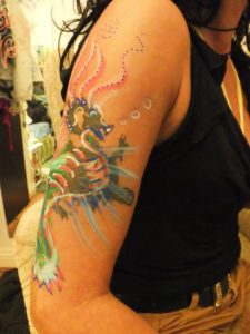 Body Painting - Dragonfly Decor