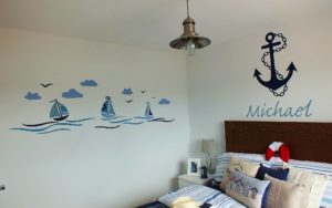 Hand Painted Murals - Dragonfly Decor